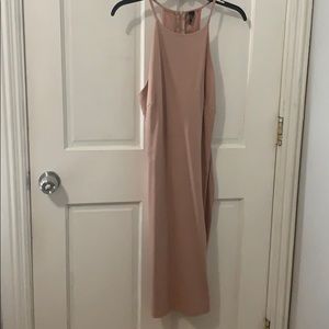 Pink nude body con dress💕